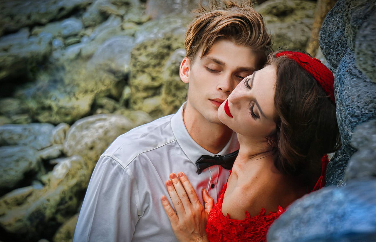 Romantic couple