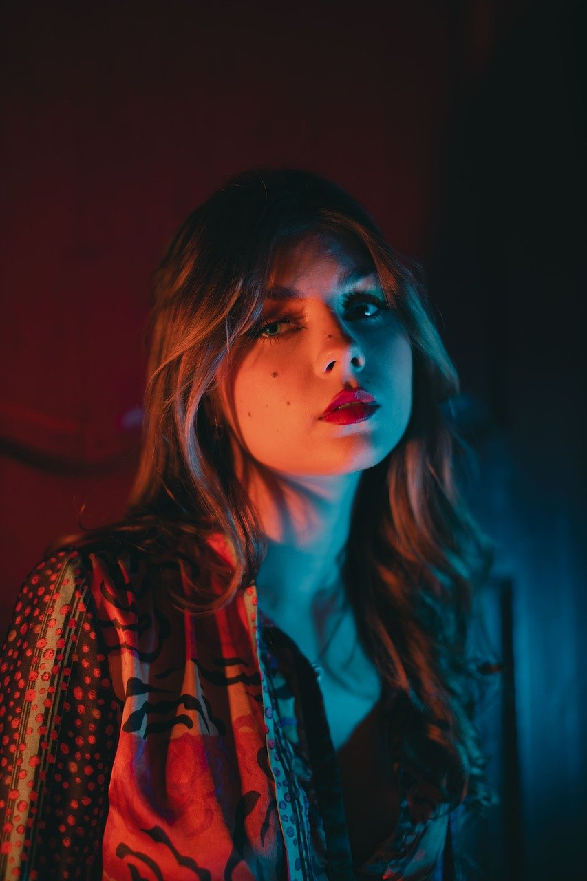 Moody portrait